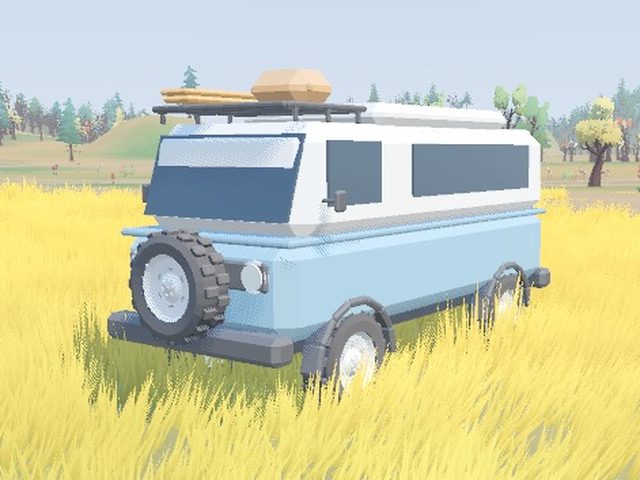The Nomad, an off-road camper van.